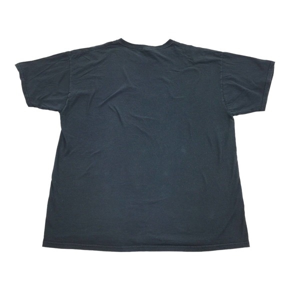 VTG Grim Reaper Hell Dogs Pit Bulls Short Sleeve T-Shirt XL Black Biker Horror - Picture 2 of 6